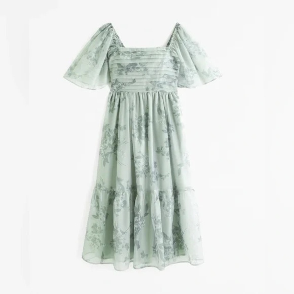 Emerson Angel Sleeve Midi Dress - XS